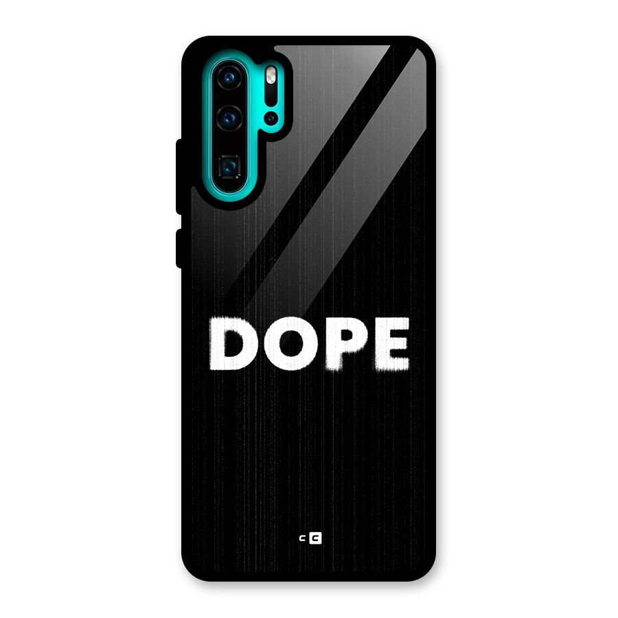 Sense Alert Glass Back Case for Huawei P30 Pro