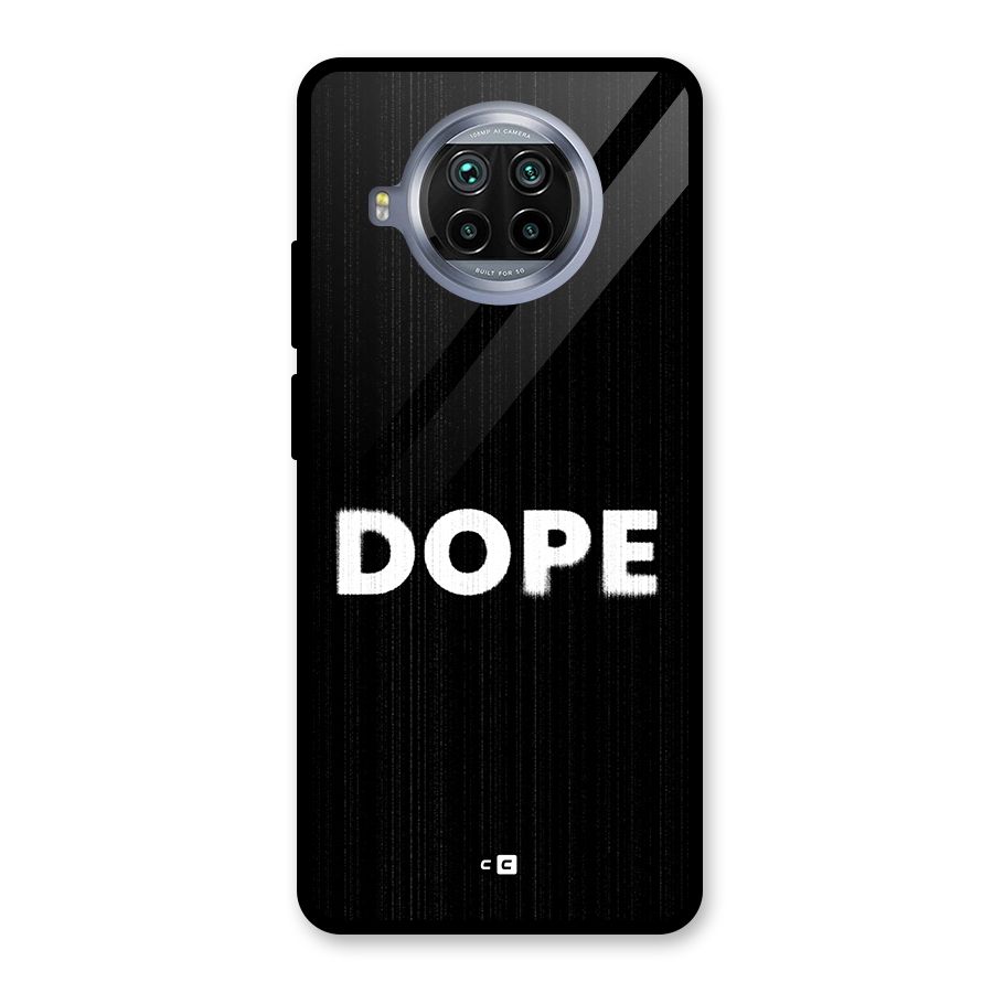 Sense Alert Glass Back Case for Mi 10i