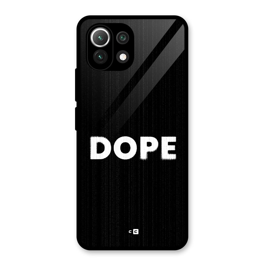 Sense Alert Glass Back Case for Mi 11 Lite NE 5G
