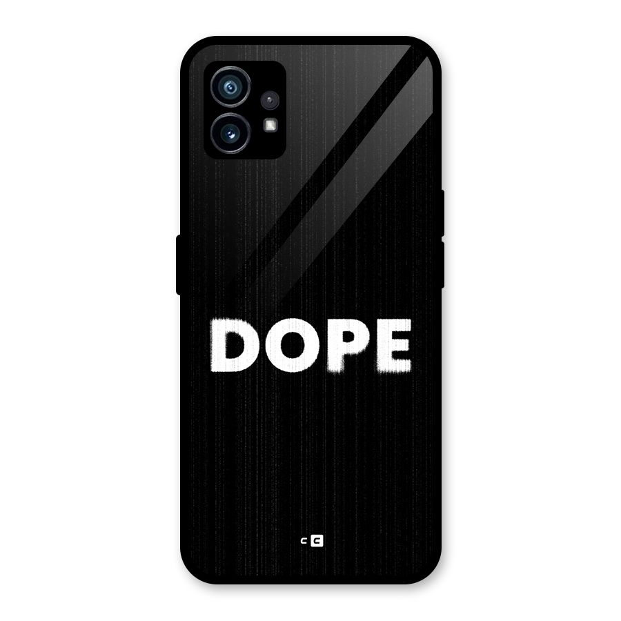 Sense Alert Glass Back Case for Nothing Phone 1