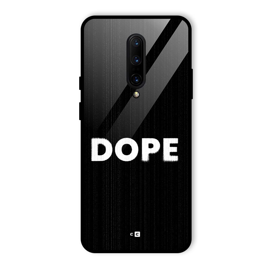 Sense Alert Glass Back Case for OnePlus 7 Pro