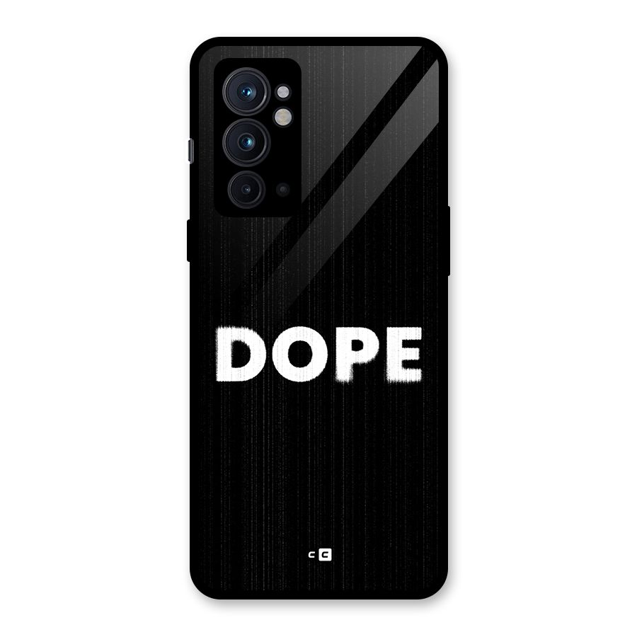 Sense Alert Glass Back Case for OnePlus 9RT 5G
