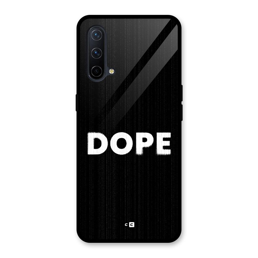 Sense Alert Glass Back Case for OnePlus Nord CE 5G