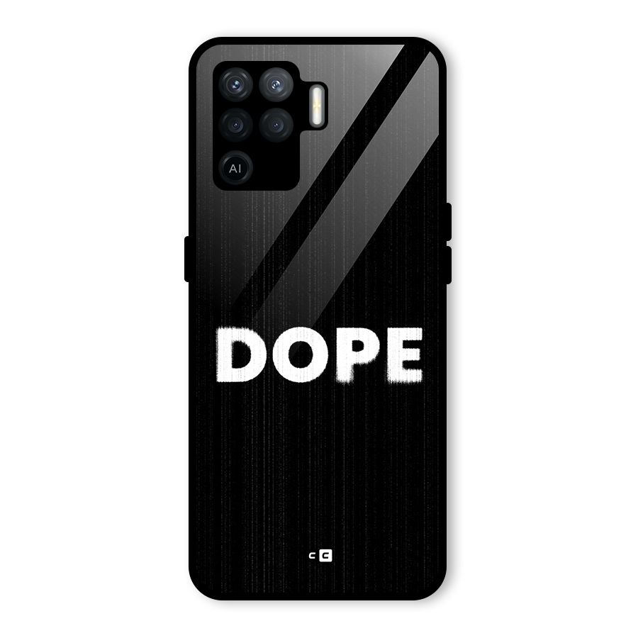 Sense Alert Glass Back Case for Oppo F19 Pro