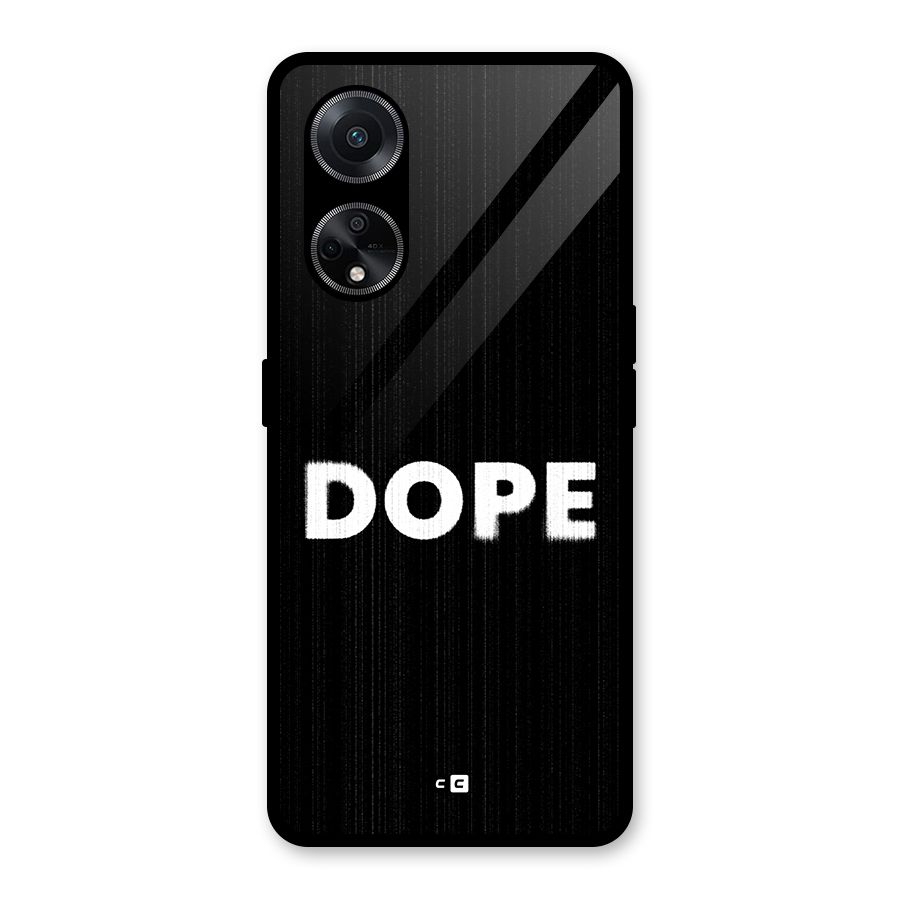 Sense Alert Glass Back Case for Oppo F23