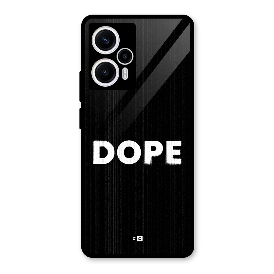Sense Alert Glass Back Case for Poco F5