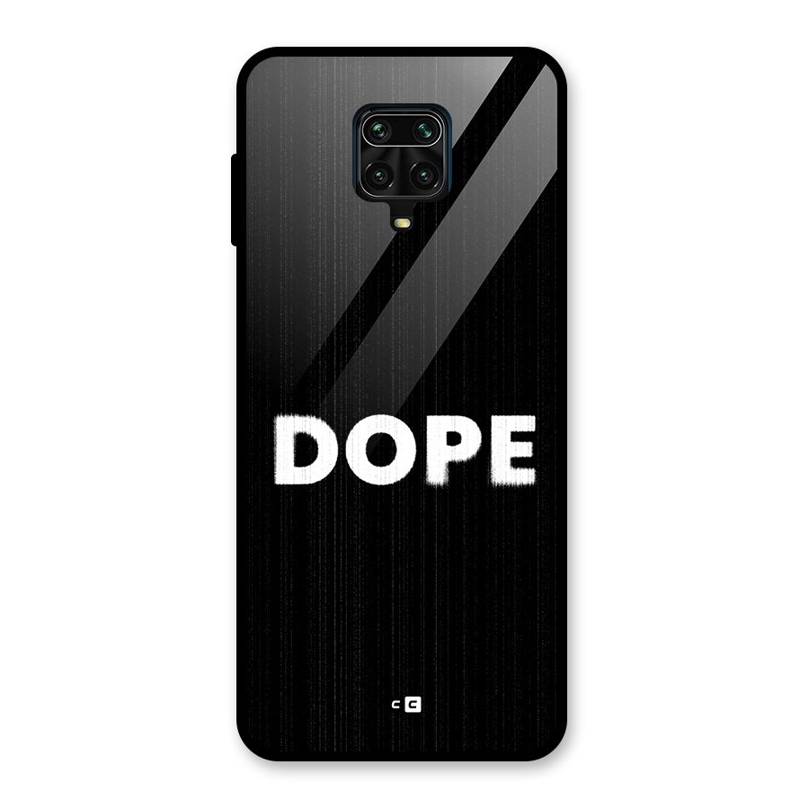 Sense Alert Glass Back Case for Poco M2 Pro