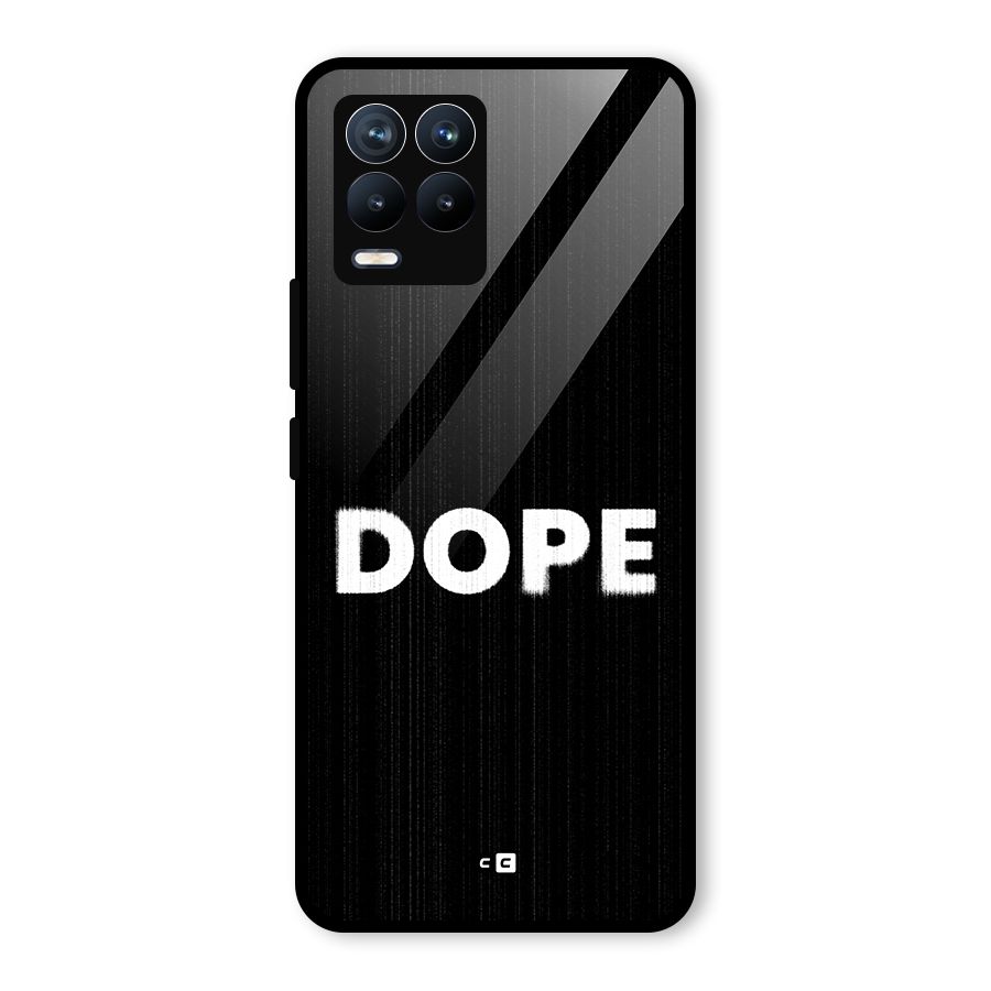 Sense Alert Glass Back Case for Realme 8 Pro