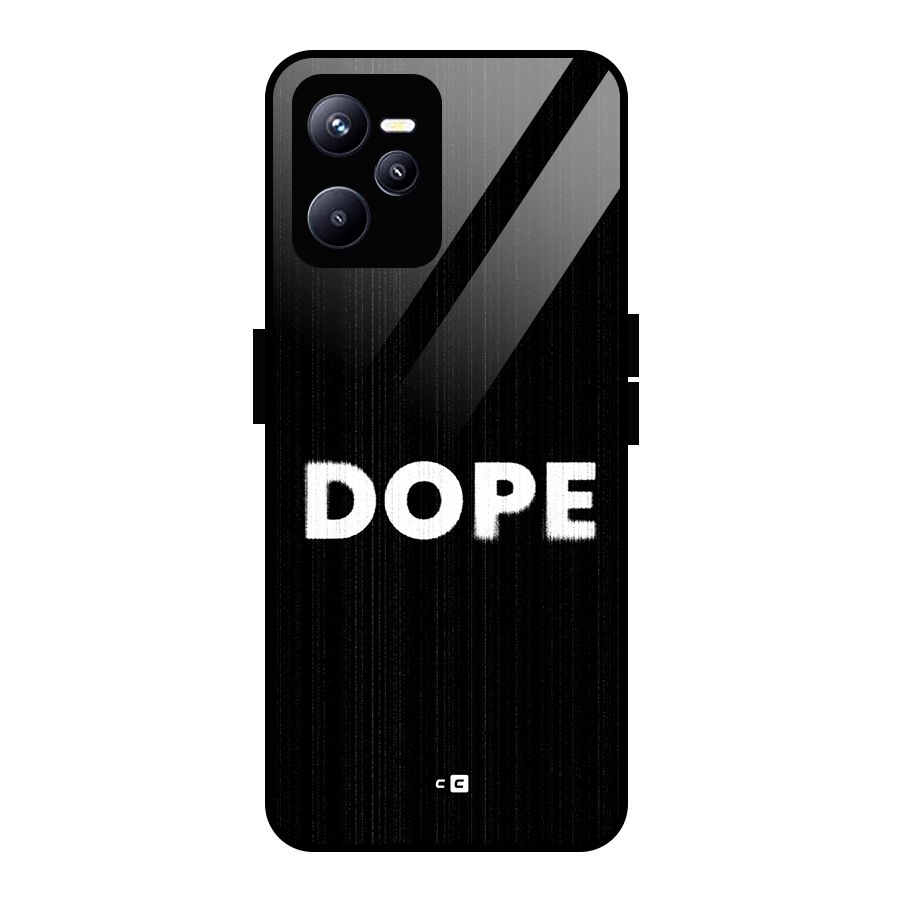 Sense Alert Glass Back Case for Realme C35