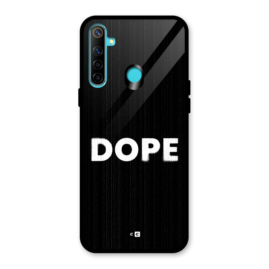 Sense Alert Glass Back Case for Realme Narzo 10