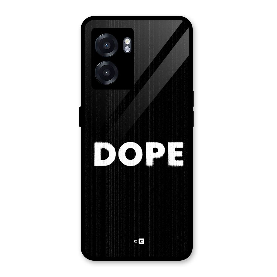 Sense Alert Glass Back Case for Realme Narzo 50 5G