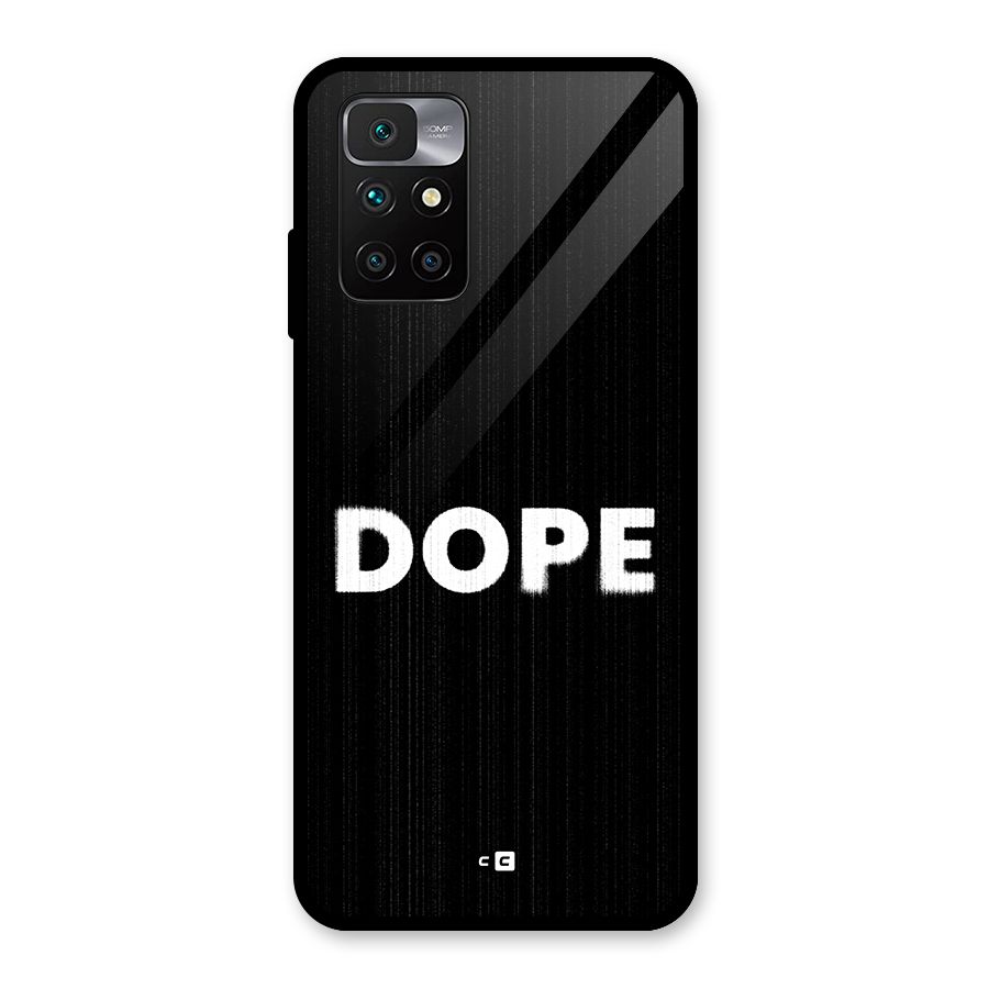 Sense Alert Glass Back Case for Redmi 10 Prime
