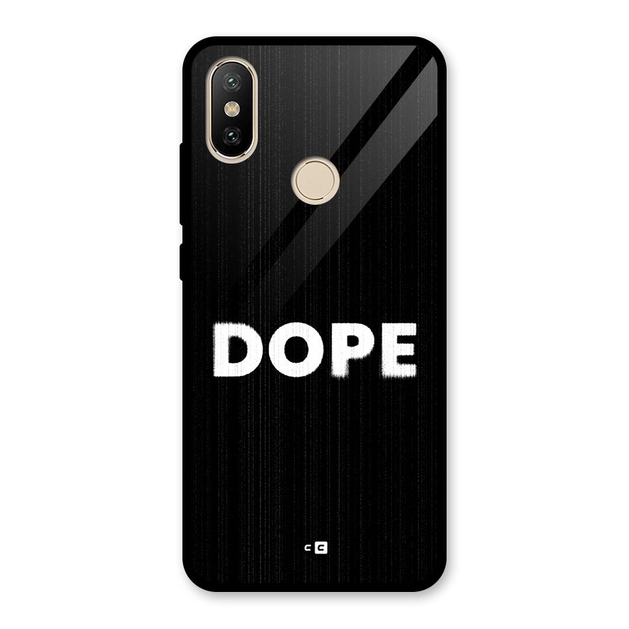 Sense Alert Glass Back Case for Redmi A2