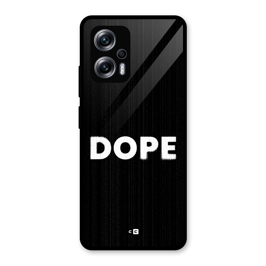 Sense Alert Glass Back Case for Redmi K50i