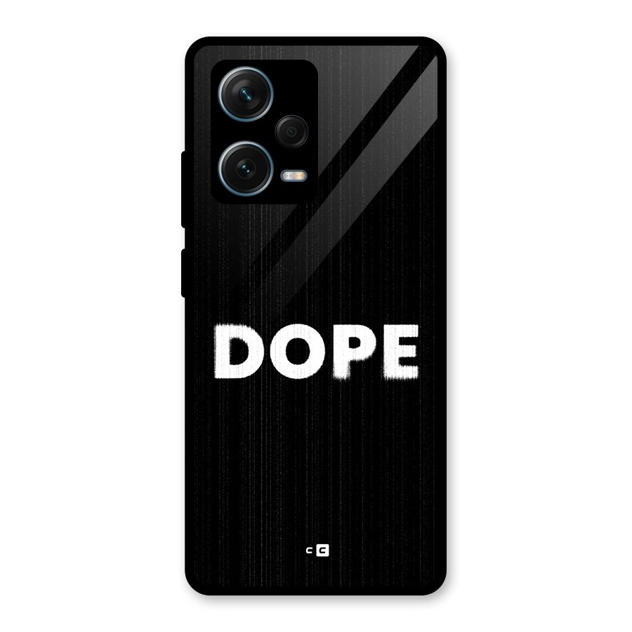 Sense Alert Glass Back Case for Redmi Note 12 Pro Plus 5G