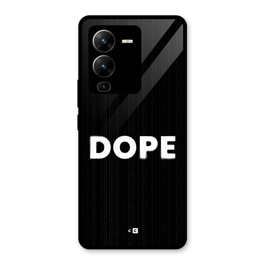 Sense Alert Glass Back Case for Vivo V25 Pro