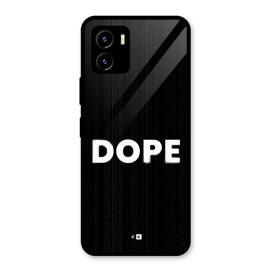 Sense Alert Glass Back Case for Vivo Y15s