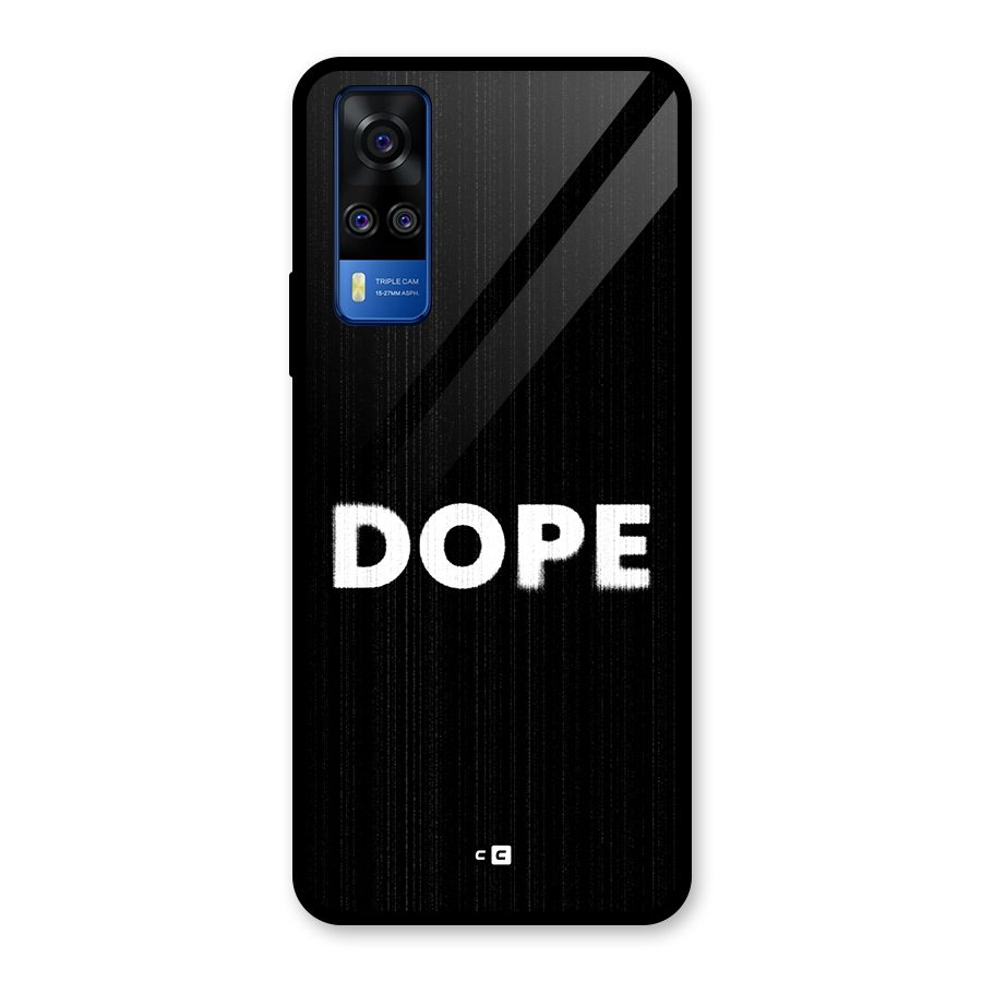 Sense Alert Glass Back Case for Vivo Y31