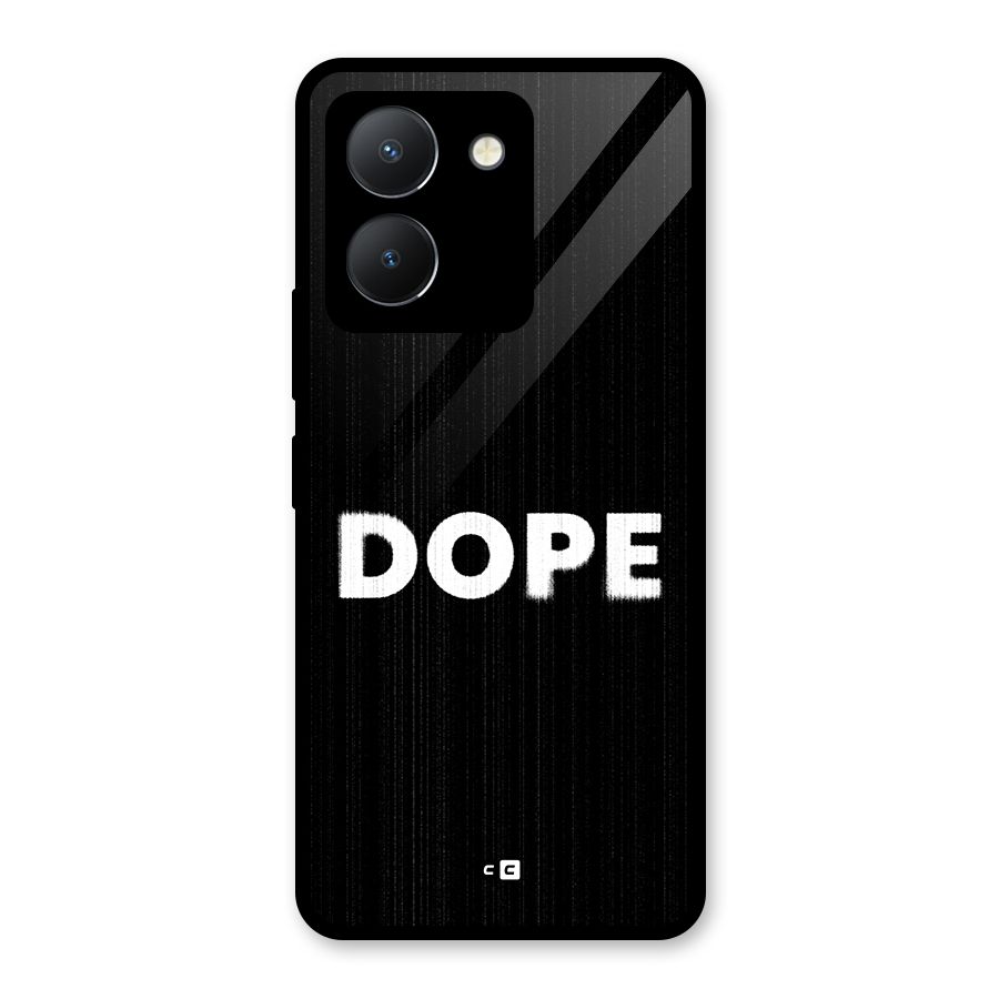 Sense Alert Glass Back Case for Vivo Y36