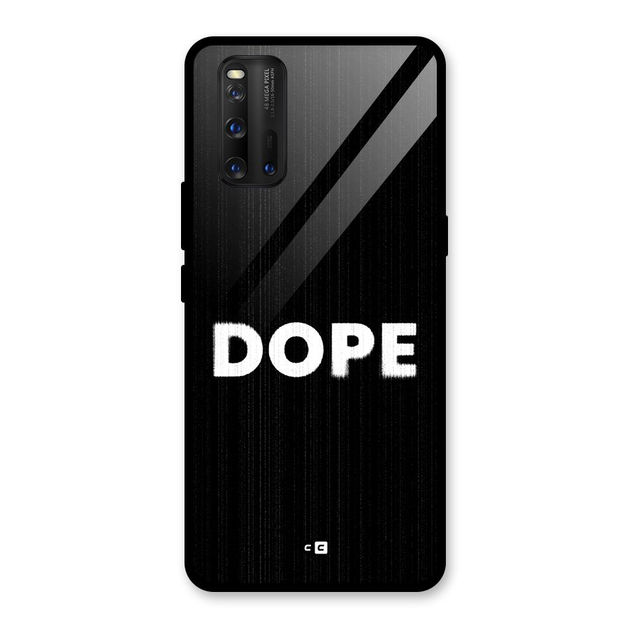 Sense Alert Glass Back Case for Vivo iQOO 3