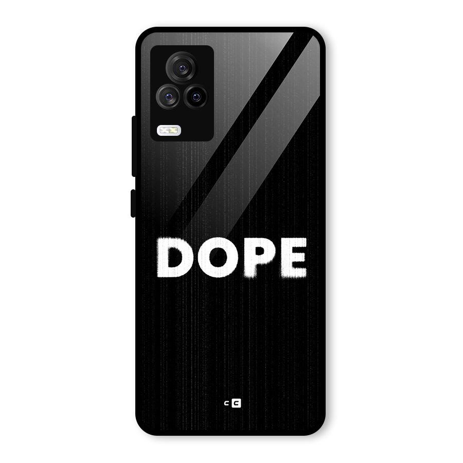 Sense Alert Glass Back Case for Vivo iQOO 7 Legend 5G