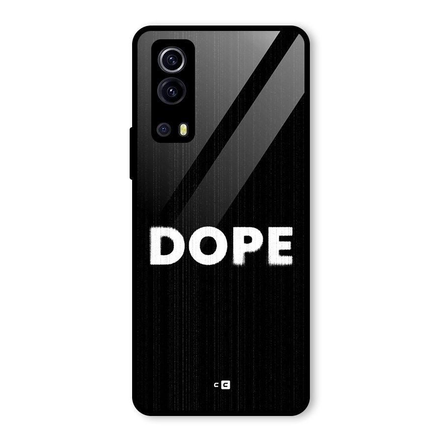 Sense Alert Glass Back Case for Vivo iQOO Z3
