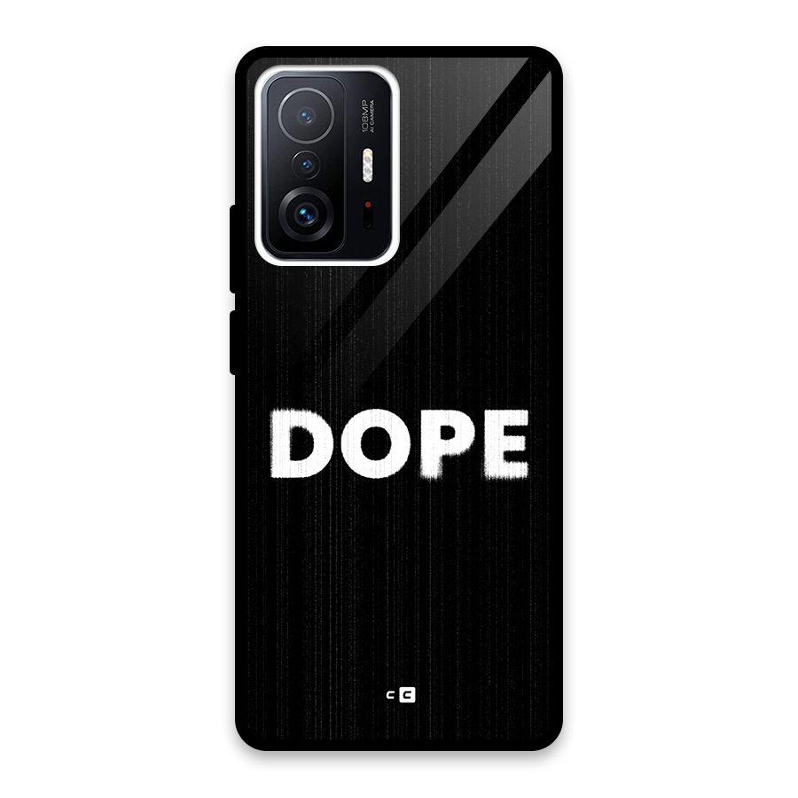 Sense Alert Glass Back Case for Xiaomi 11T Pro