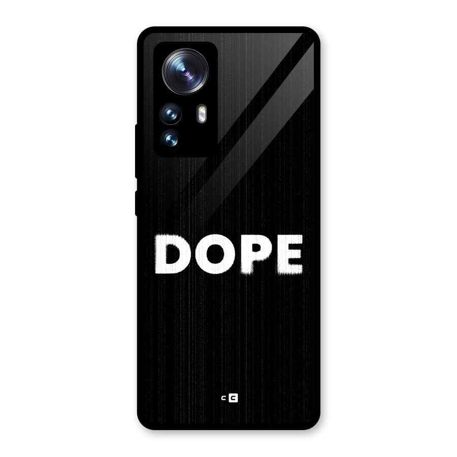 Sense Alert Glass Back Case for Xiaomi 12 Pro