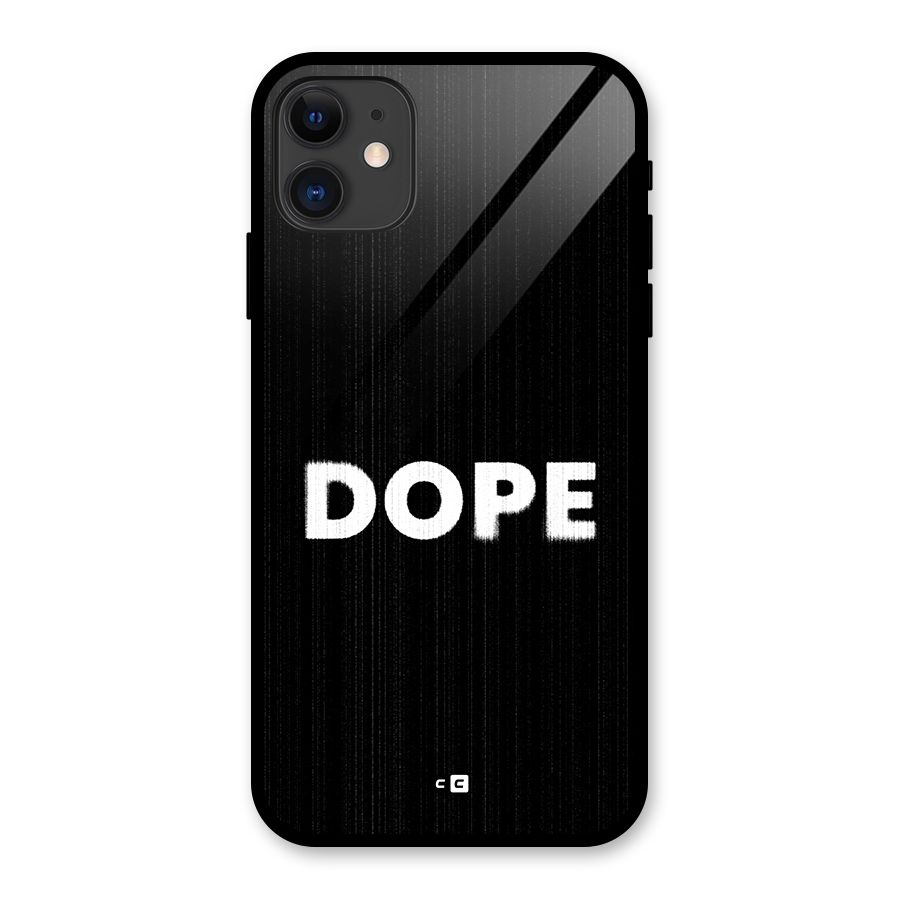 Sense Alert Glass Back Case for iPhone 11