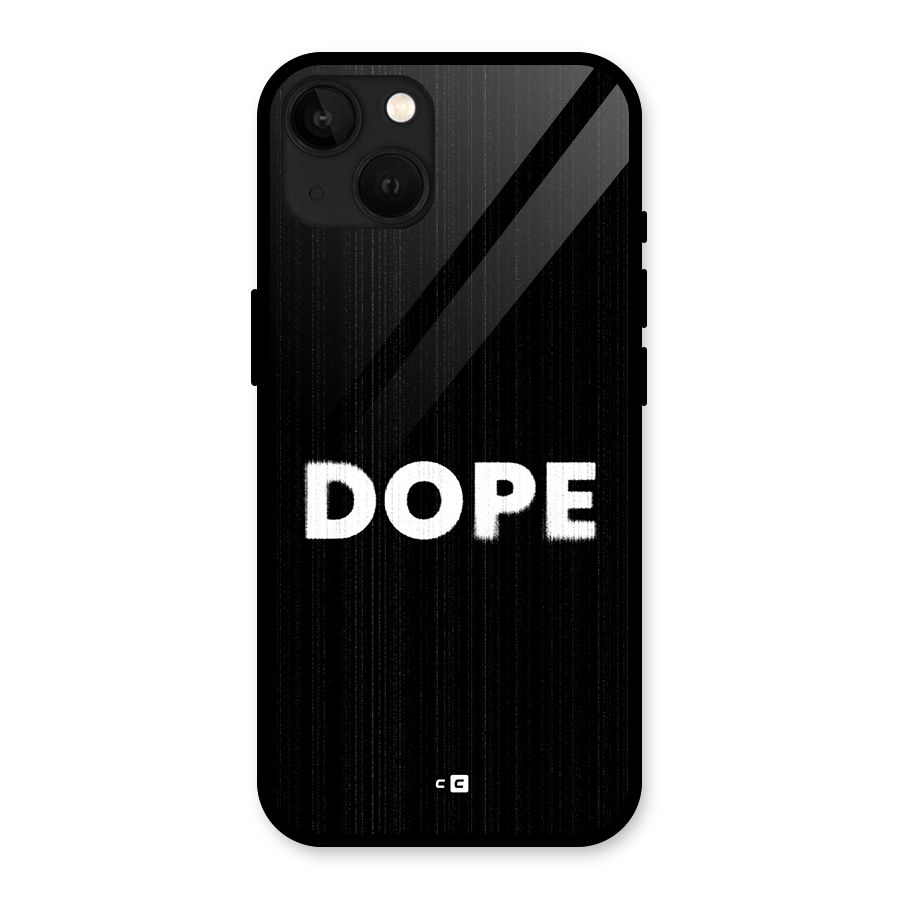 Sense Alert Glass Back Case for iPhone 13