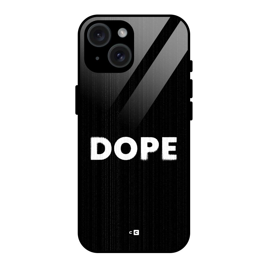 Sense Alert Glass Back Case for iPhone 15