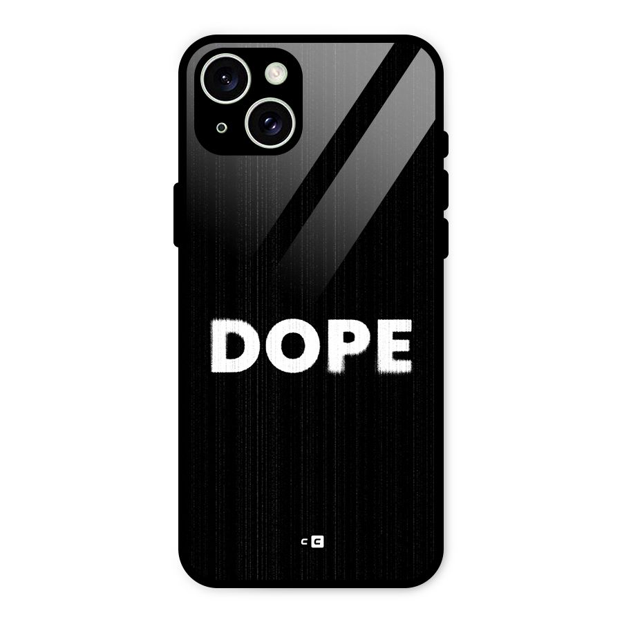 Sense Alert Glass Back Case for iPhone 15 Plus