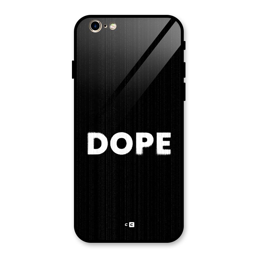 Sense Alert Glass Back Case for iPhone 6 6S