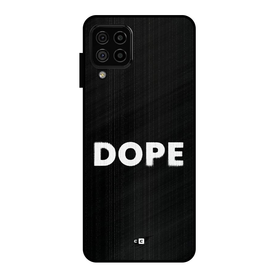 Sense Alert Metal Back Case for Galaxy A22 4G