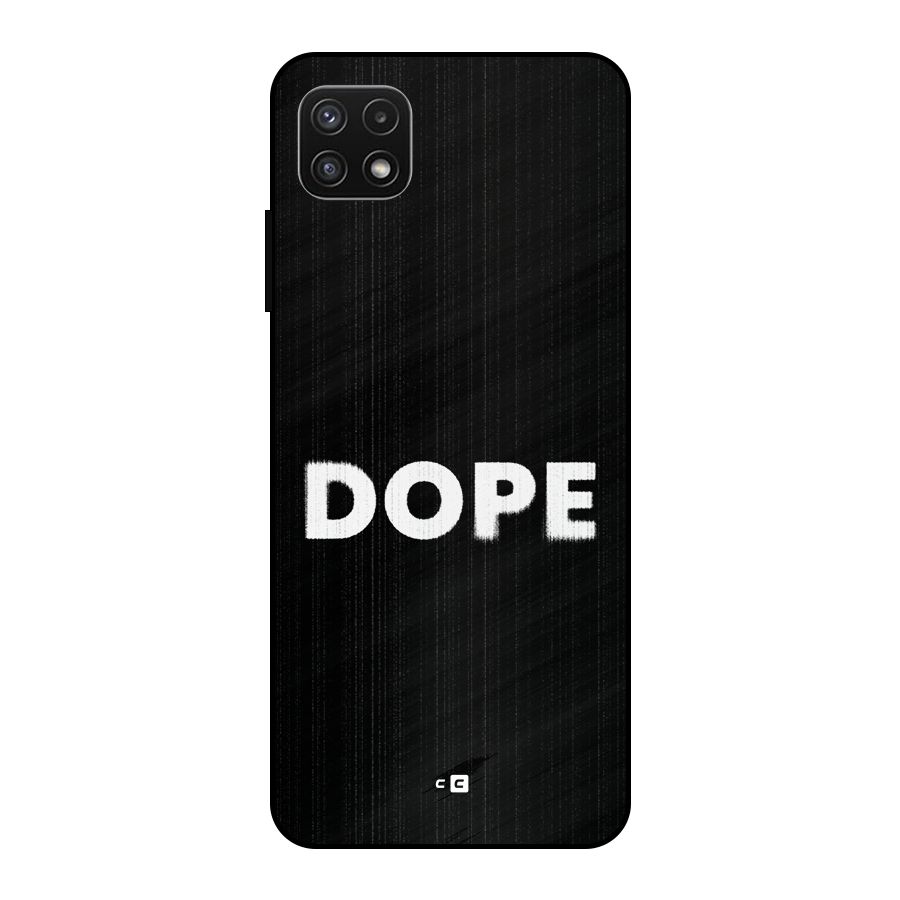 Sense Alert Metal Back Case for Galaxy A22 5G