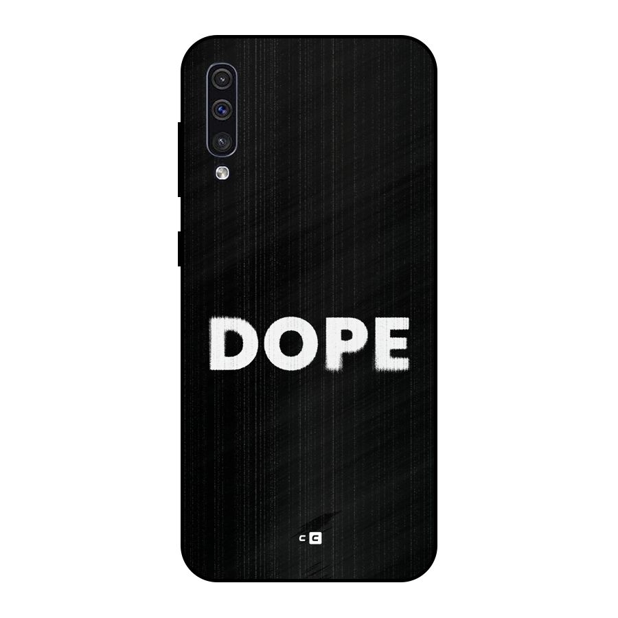 Sense Alert Metal Back Case for Galaxy A50s