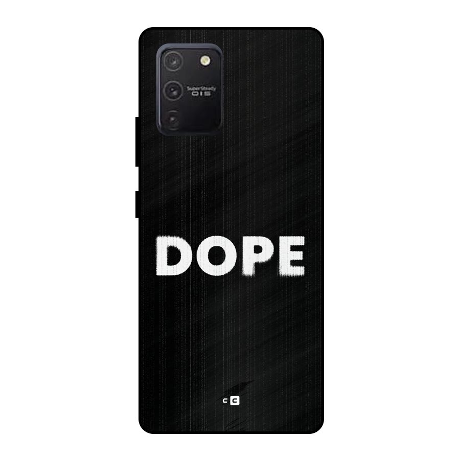 Sense Alert Metal Back Case for Galaxy S10 Lite