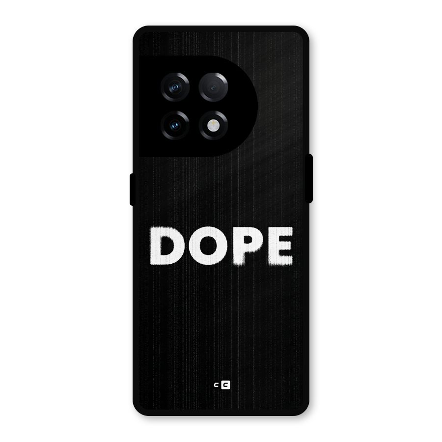 Sense Alert Metal Back Case for OnePlus 11R