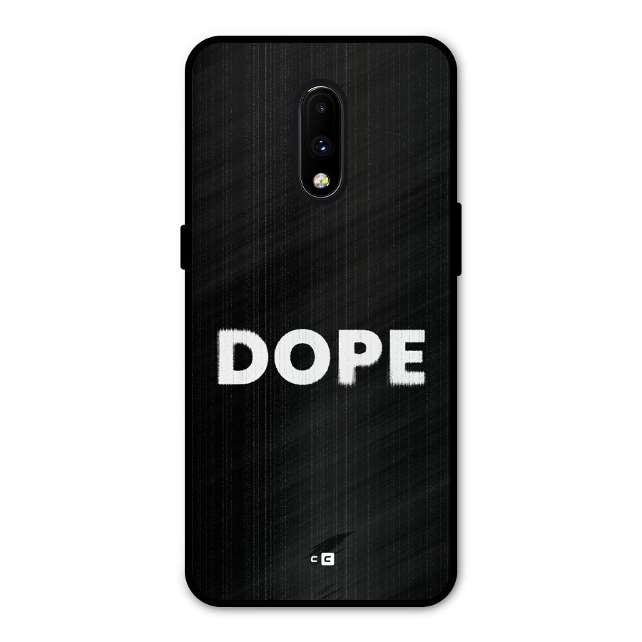 Sense Alert Metal Back Case for OnePlus 7
