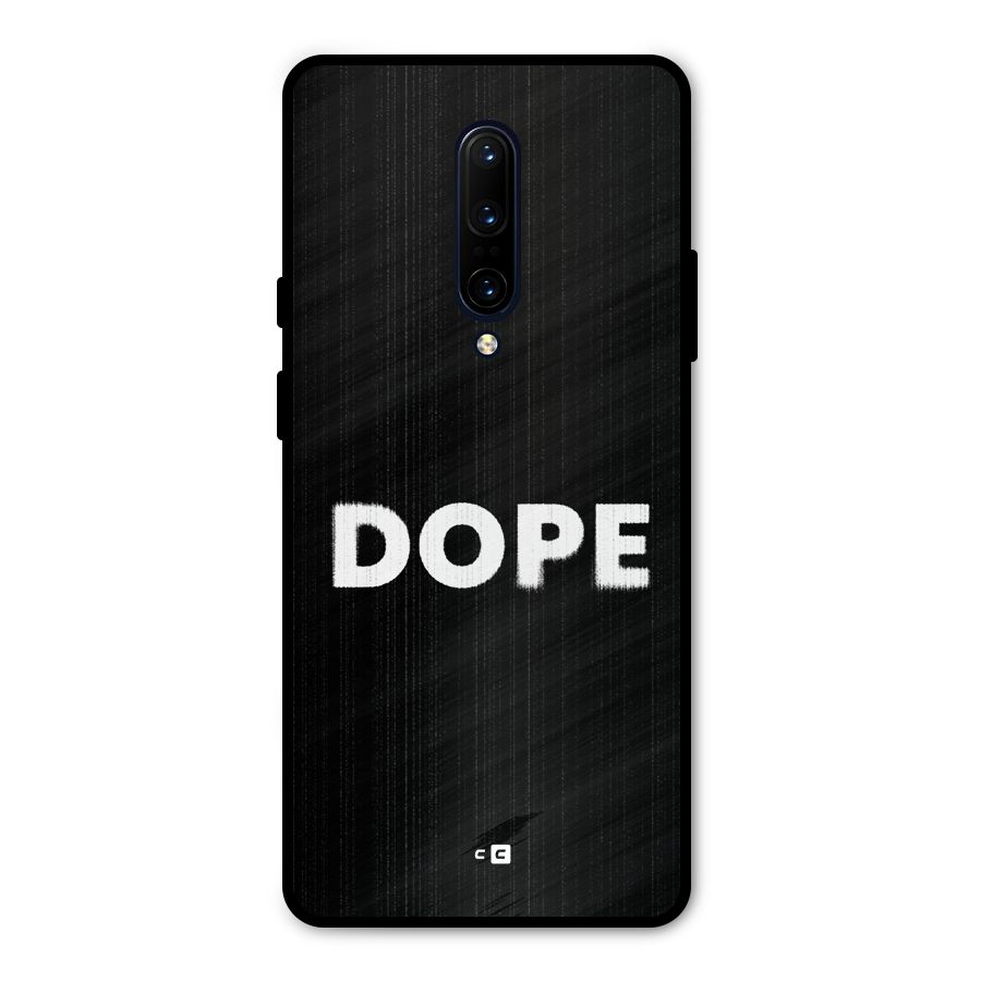 Sense Alert Metal Back Case for OnePlus 7 Pro