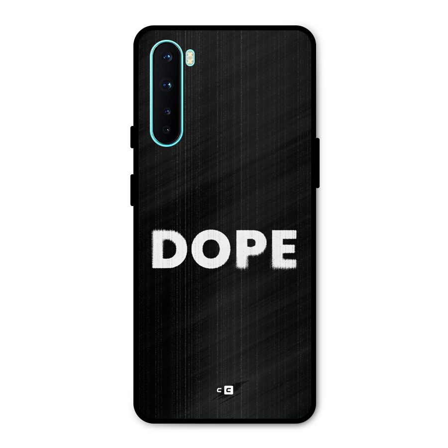 Sense Alert Metal Back Case for OnePlus Nord