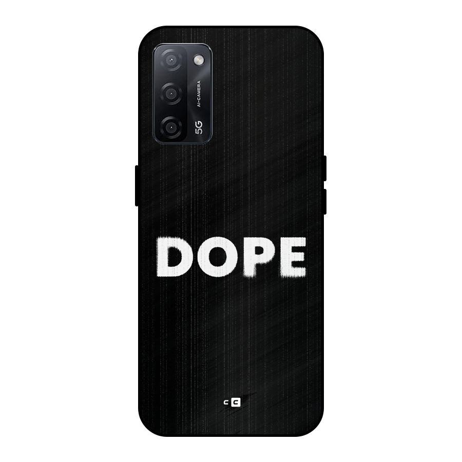 Sense Alert Metal Back Case for Oppo A53s 5G