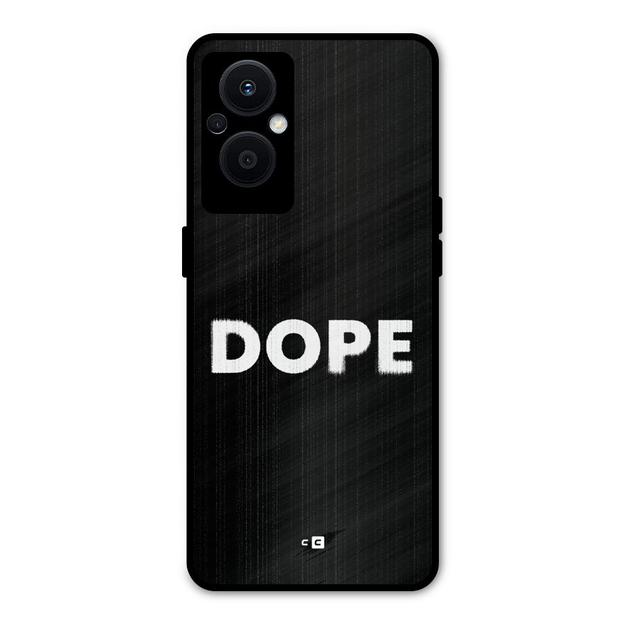 Sense Alert Metal Back Case for Oppo F21 Pro 5G