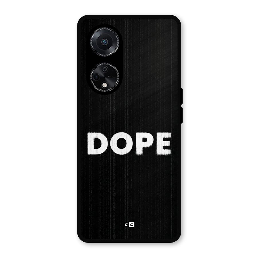 Sense Alert Metal Back Case for Oppo F23