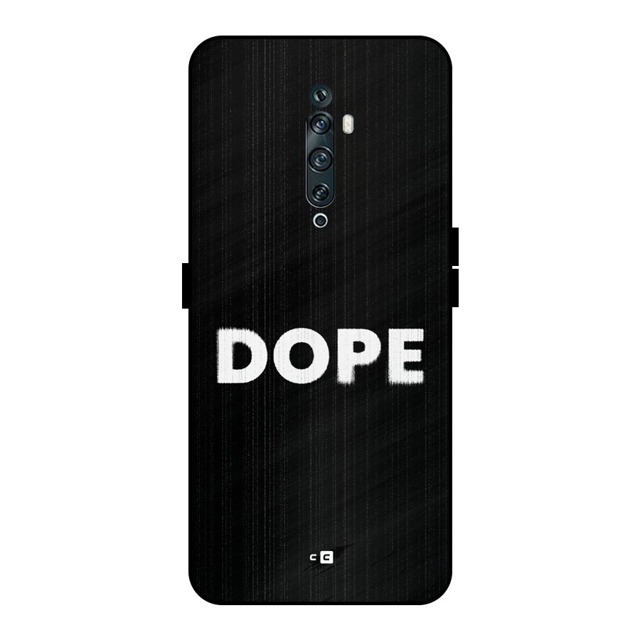 Sense Alert Metal Back Case for Oppo Reno2 Z