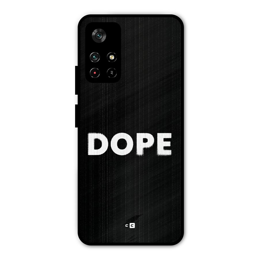 Sense Alert Metal Back Case for Poco M4 Pro 5G