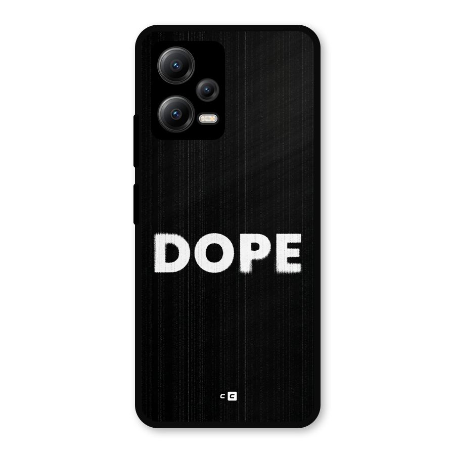 Sense Alert Metal Back Case for Poco X5