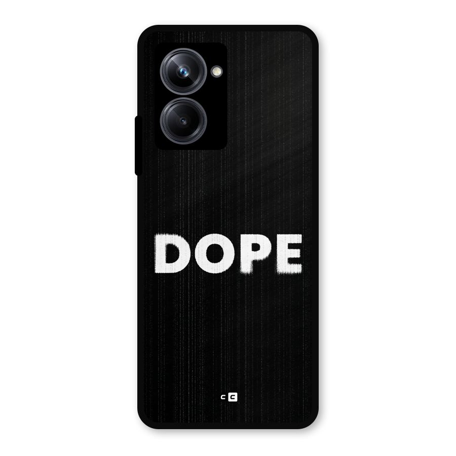 Sense Alert Metal Back Case for Realme 10 Pro