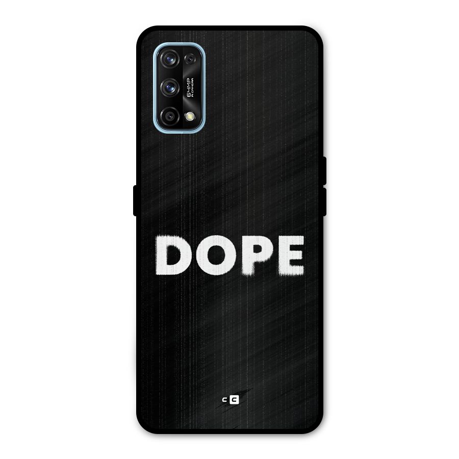 Sense Alert Metal Back Case for Realme 7 Pro