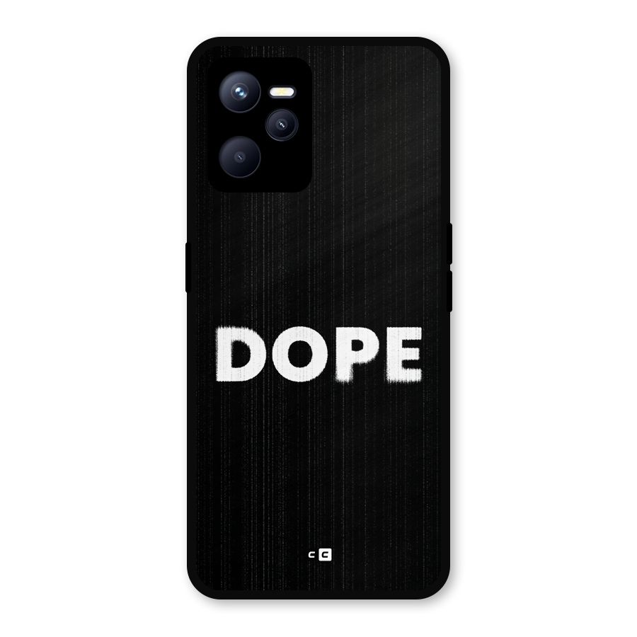 Sense Alert Metal Back Case for Realme C35